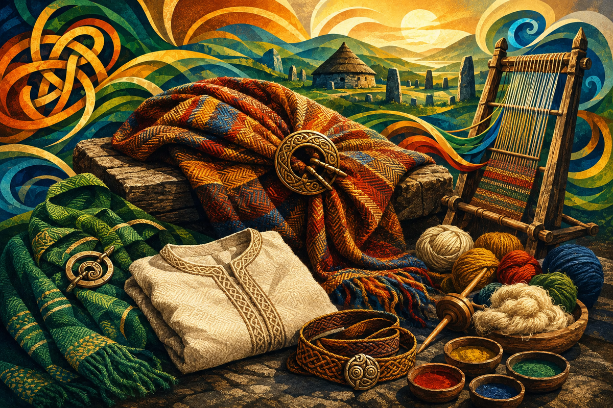 Cloaked in History: Exploring the Rich Tapestry of Ancient Irish Clothing