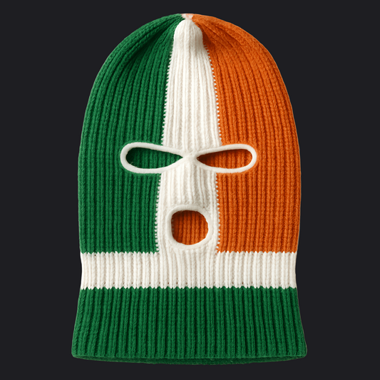 Eirin Apparel Balaclava Irish Flag Balaclava Ski Mask