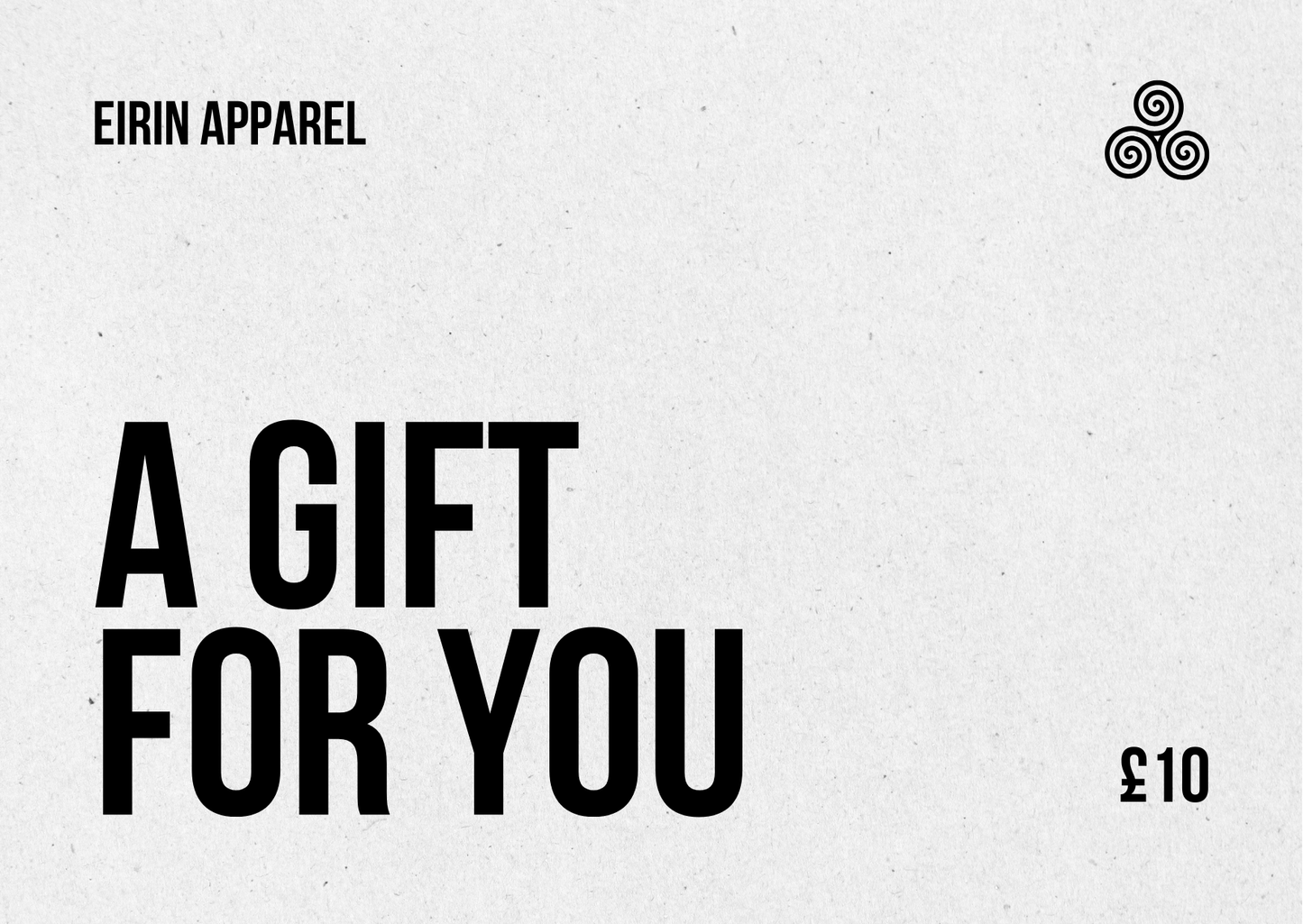Eirin Apparel Gift Card £10.00 Gift Cards