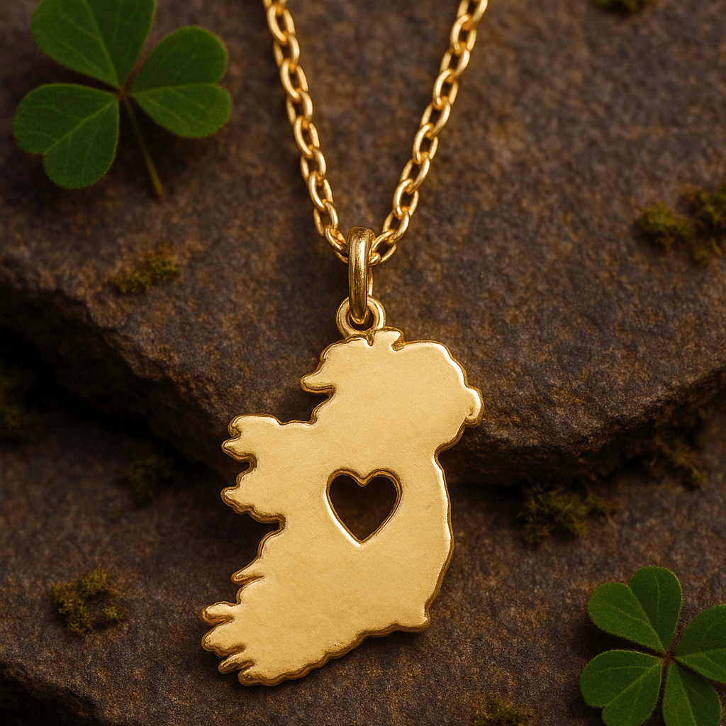 Eirin Apparel irish-streetwear “Heartland” Island of Ireland Necklace