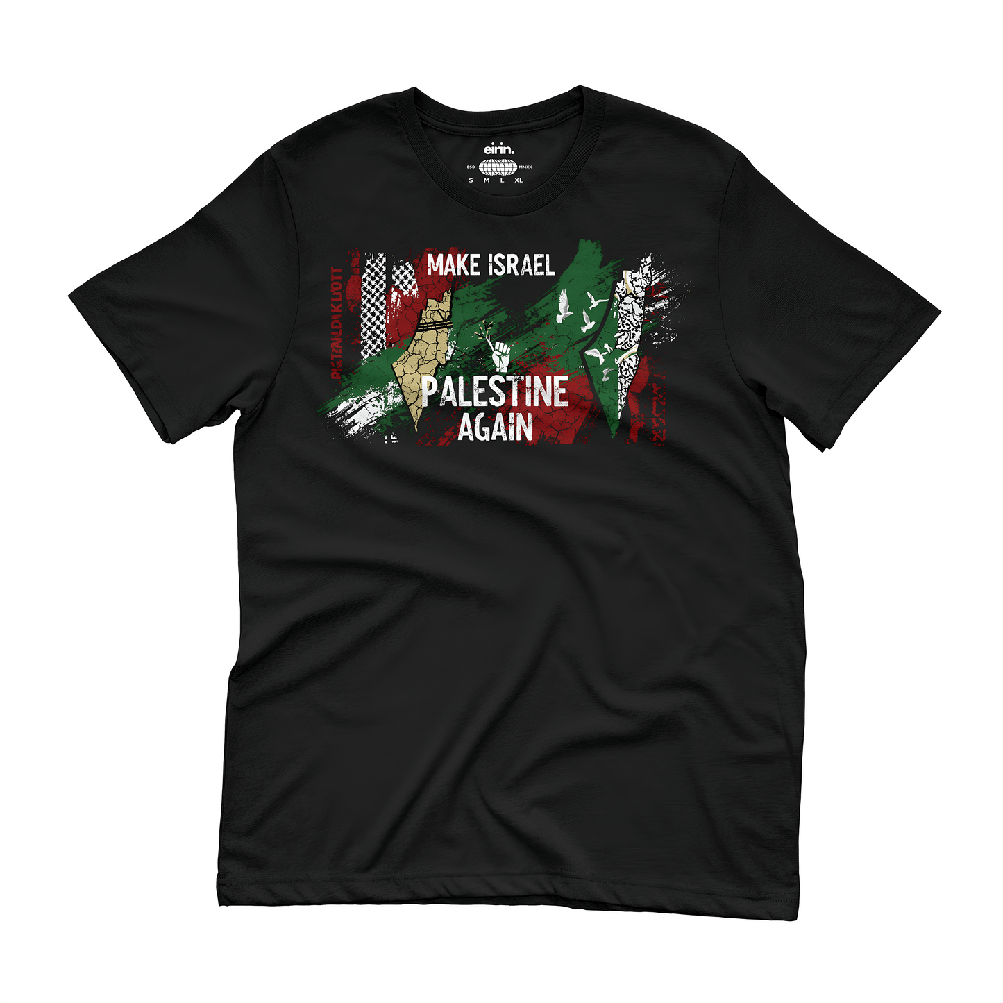 Eirin Apparel irish-streetwear Women’s Make Israel Palestine Again T-Shirt
