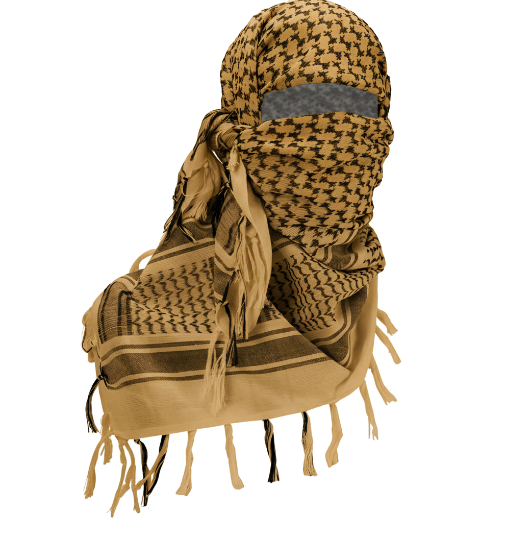 Eirin Apparel Keffiyeh Desert Tan Cotton Keffiyeh Palestinian Scarf