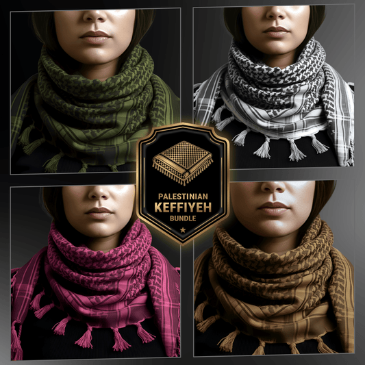 Eirin Apparel Keffiyeh Palestinian Keffiyeh Bundle – Build Your Collection