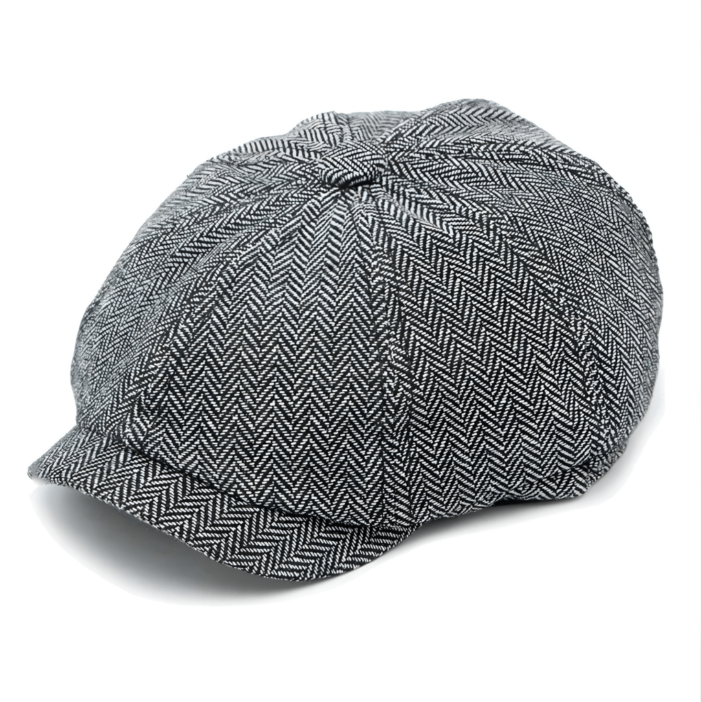Eirin Apparel Men's Flat Cap Dockside Newsboy Twill Cap – Kiln Ash