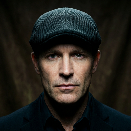 Eirin Apparel Men's Flat Cap ‘Everyday Irish’ Flat Cap – Coal Black