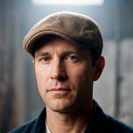 Eirin Apparel Men's Flat Cap ‘Everyday Irish’ Flat Cap – Quarry Sand