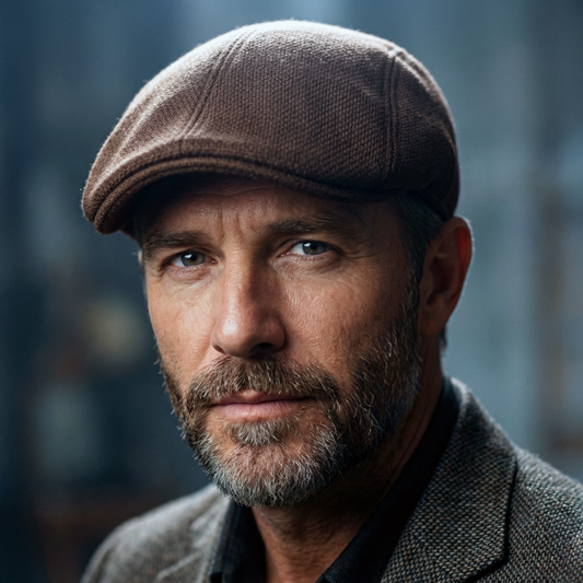 Eirin Apparel Men's Flat Cap ‘Everyday Irish’ Flat Cap – Turf Brown