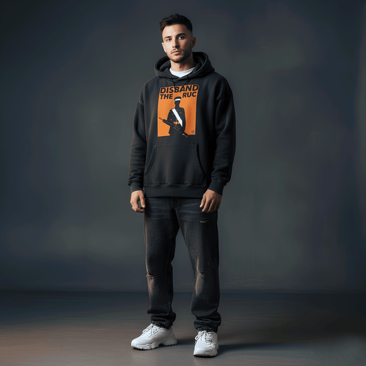 Eirin Apparel Men's Hoodie Men's 'Disband The RUC' Hoodie – Limited Edition Heavy Blend