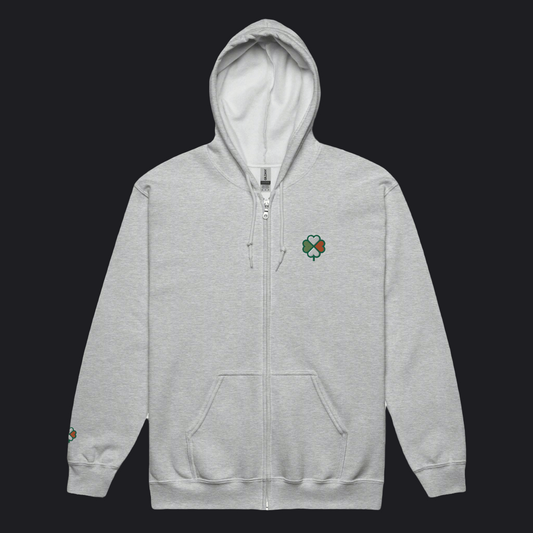 Eirin Apparel Men's Hoodie Men's Signature Hibernian Premium Zip Up Hoodie