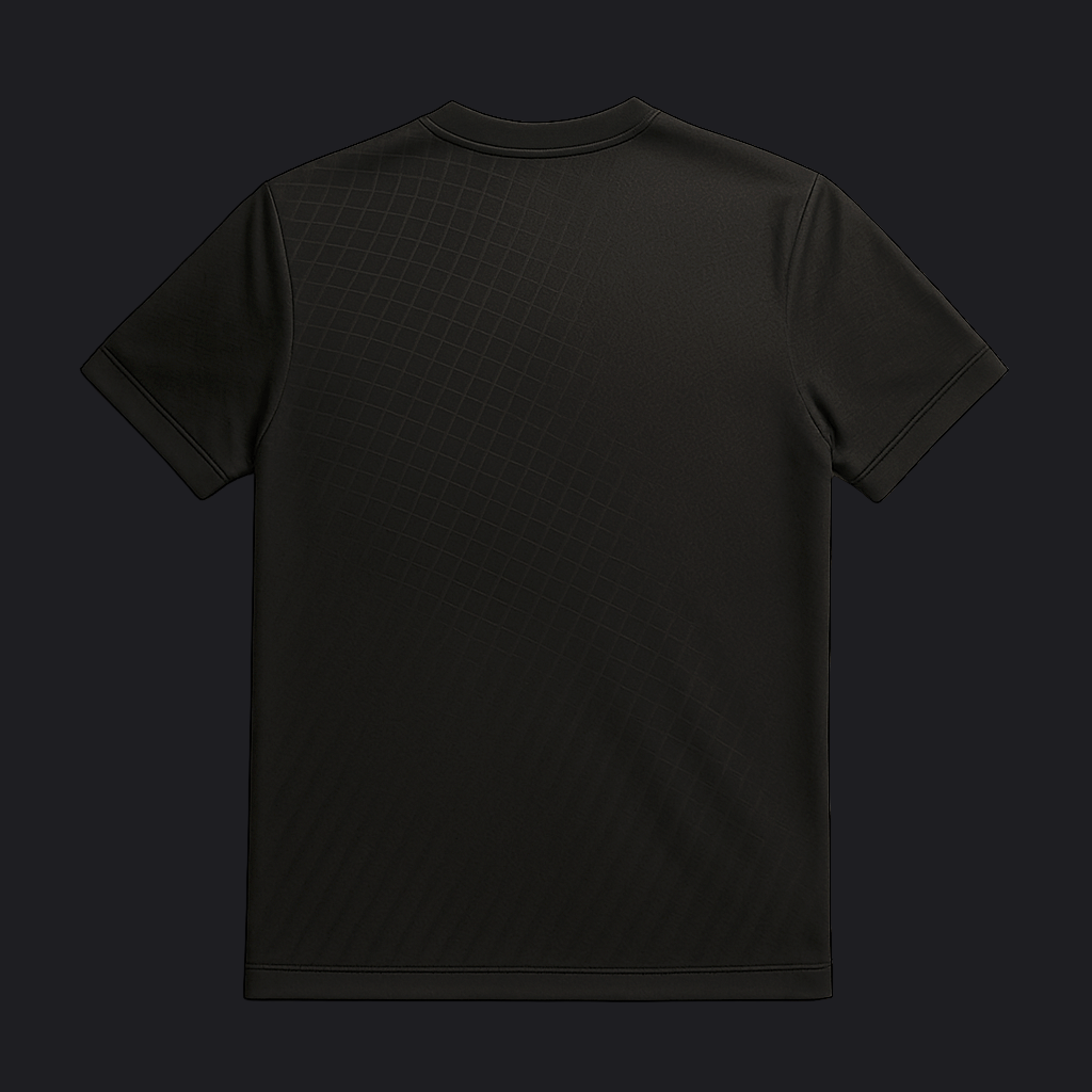 Eirin Apparel Men's T-Shirt Men’s 'Al‑Aswad' Black Palestine Jersey