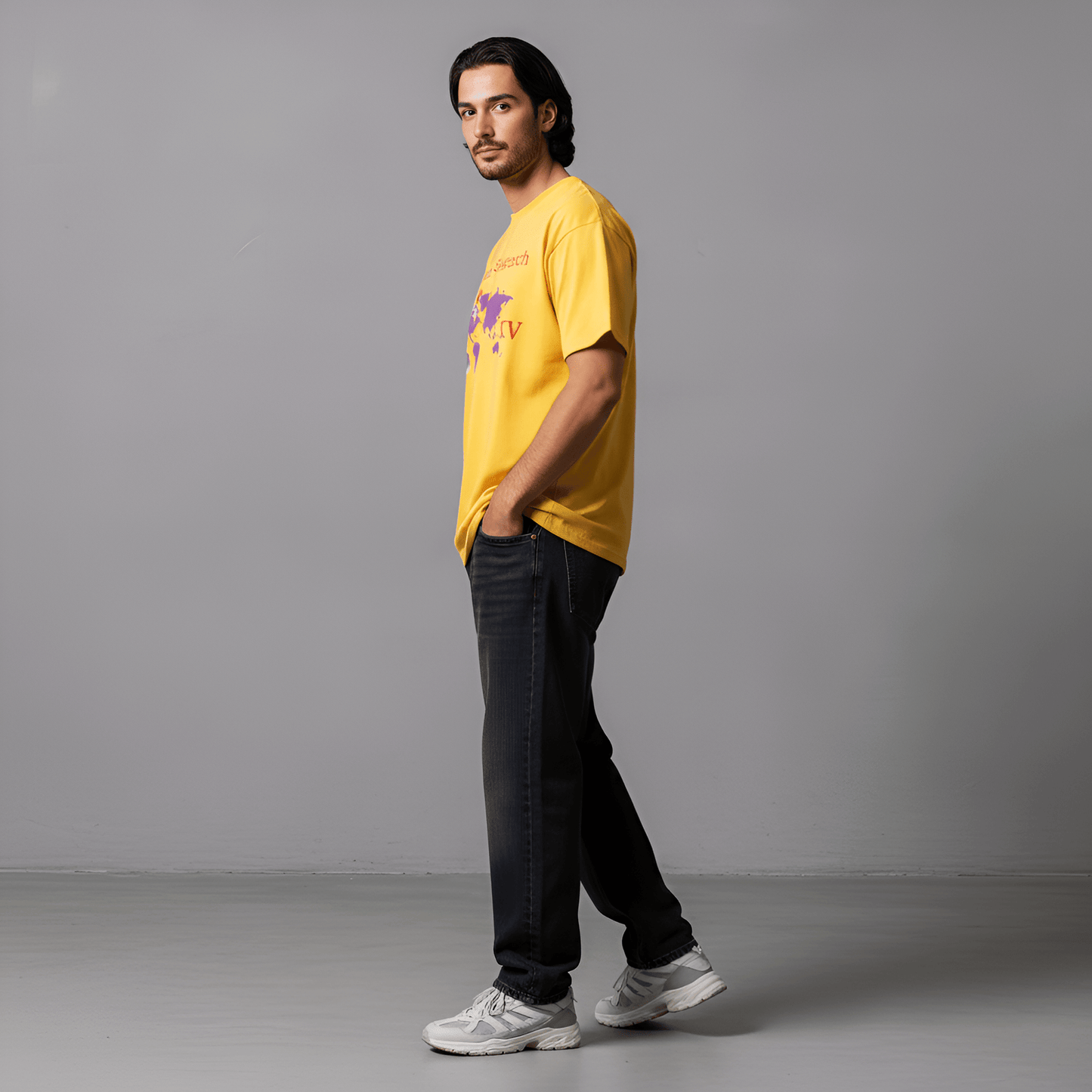 Eirin Apparel Men's T-Shirt Men's Anti-Fascist James Connolly Tribute T-Shirt - Special Edition (Y/R)