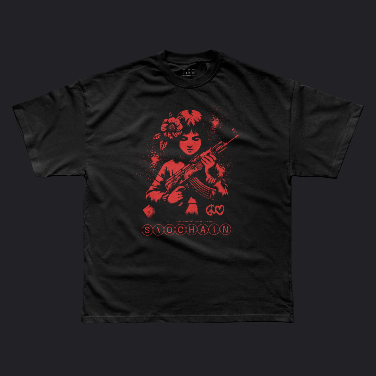 Eirin Apparel Men's T-Shirt Men's 'Peace' Gaelic T-Shirt