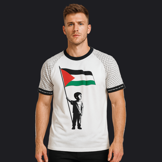 Eirin Apparel Men's T-Shirt Unisex 'From The River To The Sea' Palestine Jersey