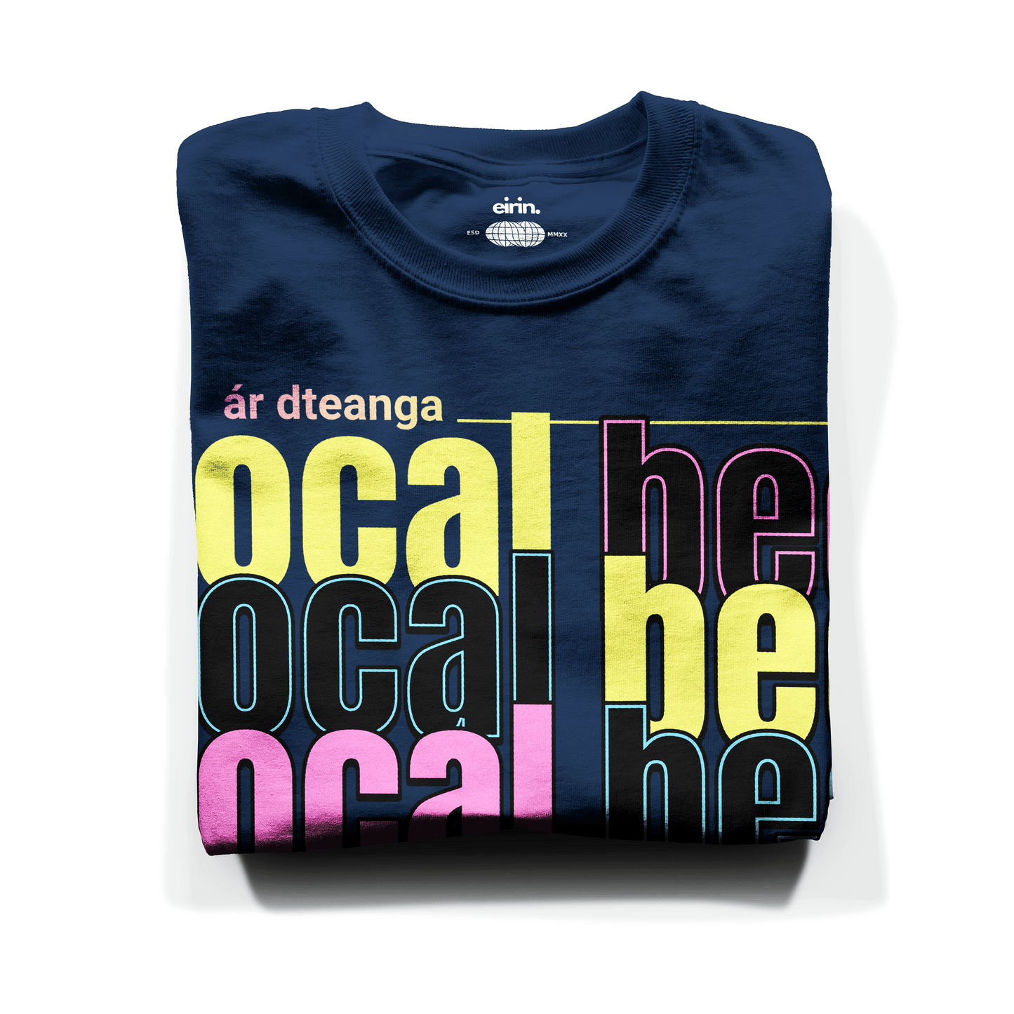 Eirin Apparel Men's T-Shirt Unisex 'Living Word' Gaelic T-Shirt