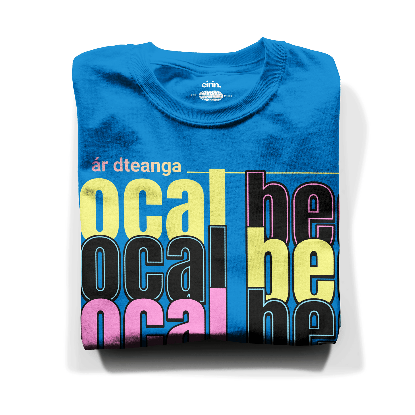 Eirin Apparel Men's T-Shirt Unisex 'Living Word' Gaelic T-Shirt