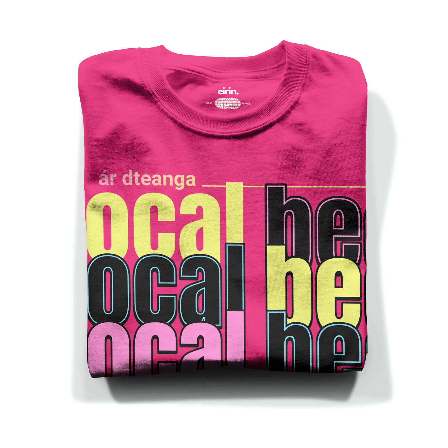 Eirin Apparel Men's T-Shirt Unisex 'Living Word' Gaelic T-Shirt