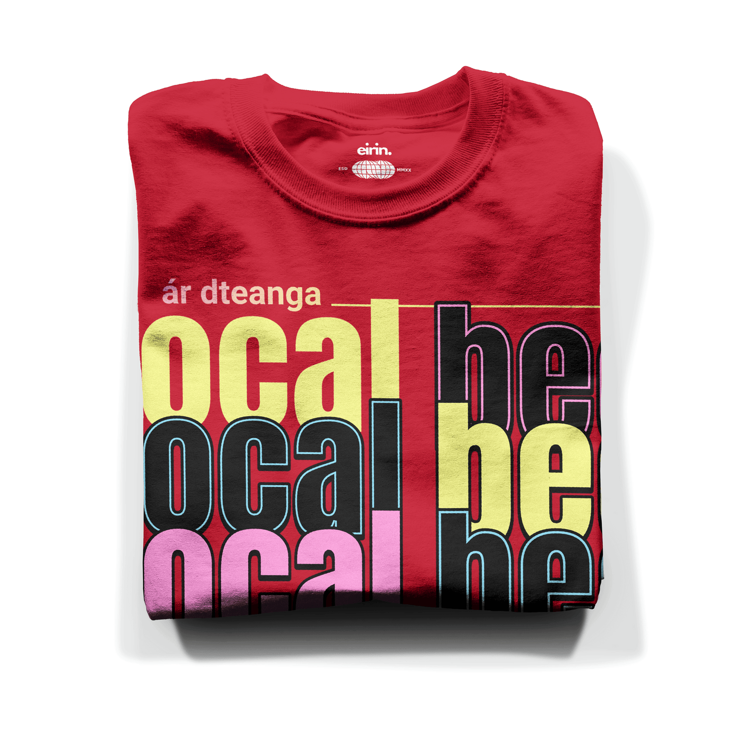 Eirin Apparel Men's T-Shirt Unisex 'Living Word' Gaelic T-Shirt