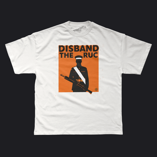 Eirin Apparel Men's T-Shirt White / S Men's 'Disband The RUC' T-Shirt