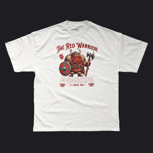 Eirin Apparel Men's T-Shirt White / S Men's 'The Red Warrior' T-Shirt