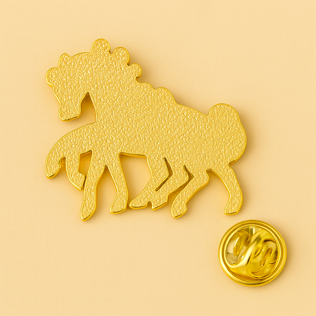 Eirin Apparel Single Lapel Pin Brooch Celtic Spirit Horse Flag Lapel Pin Brooch Badge - Collector’s Edition