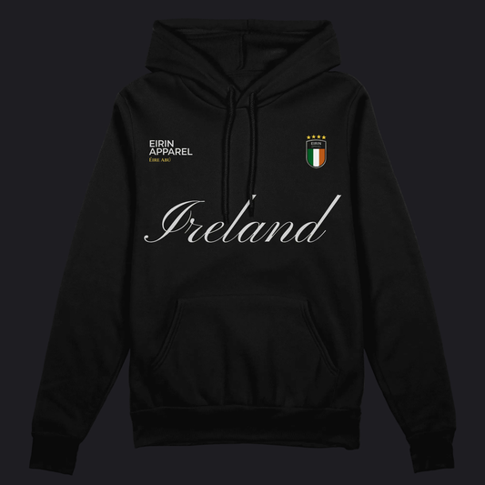 Eirin Apparel Unisex Hoodie Black / S Unisex 'G1 – Gaelic One' Sports Hoodie