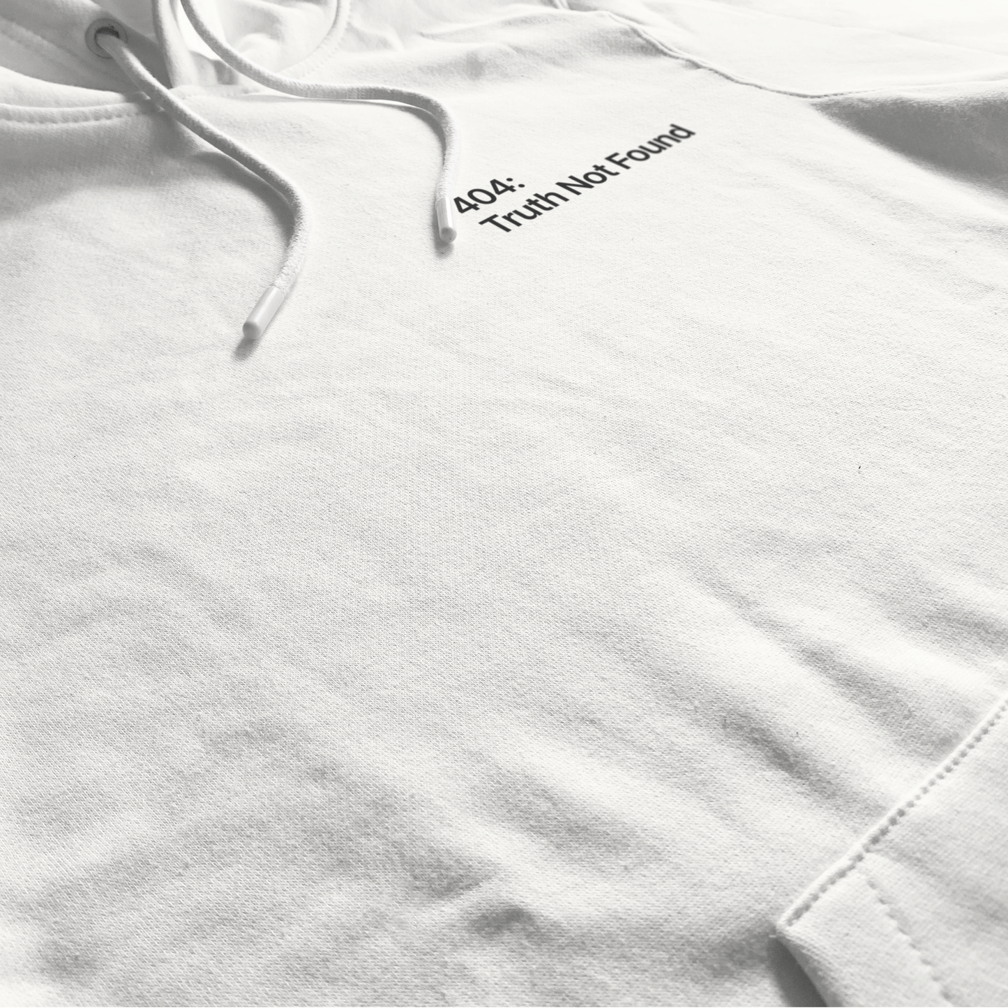 Eirin Apparel Unisex Hoodie Unisex '404: Truth Not Found' Hoodie – Irish Genocide Not Famine Awareness