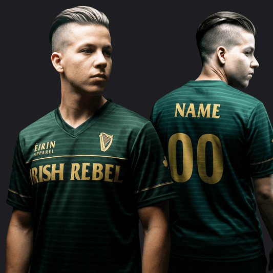 Eirin Apparel Unisex Jersey Eirin 'Irish Rebel' Jersey – Personalised Name & Number