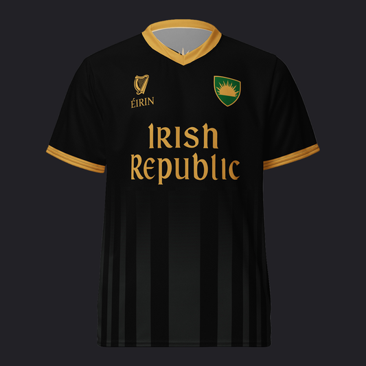 Eirin Apparel Unisex Jersey Eirin 'Irish Republic' Proclamation Jersey – Black/Gold