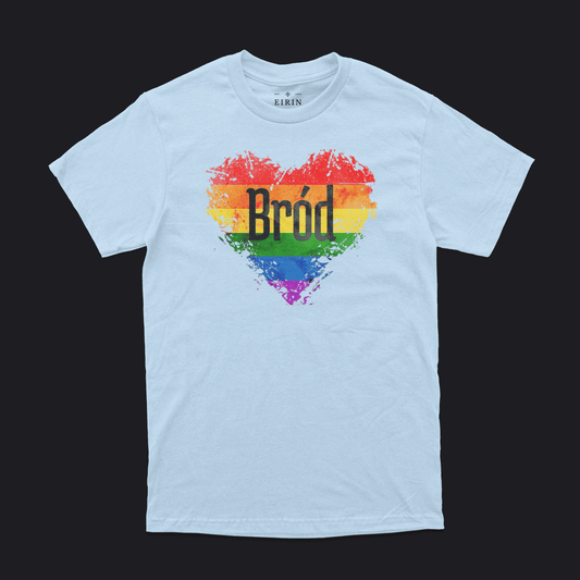 Eirin Apparel Unisex T-Shirt Light Blue / S Unisex 'Bród' Pride T-Shirt