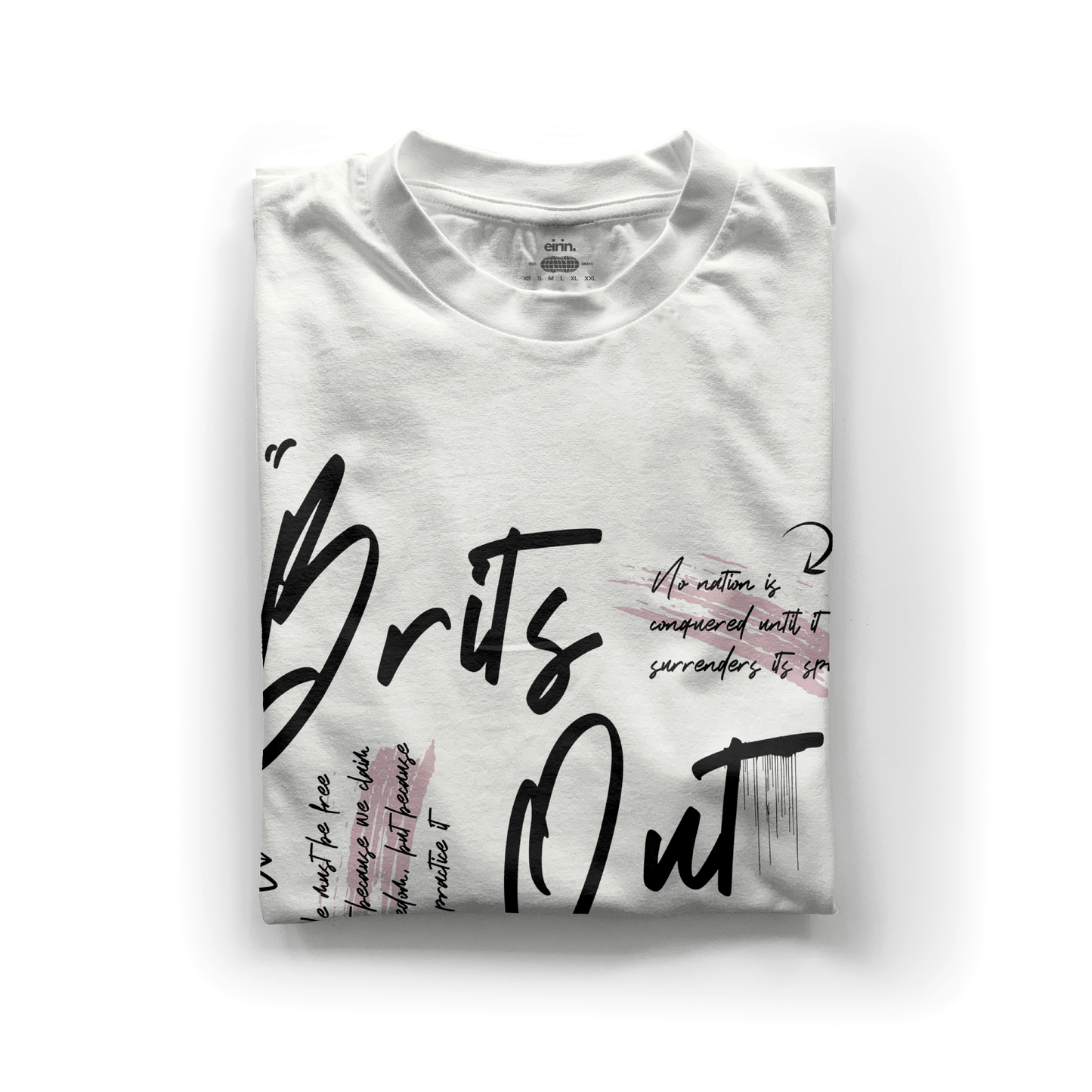 Eirin Apparel Unisex T-Shirt Unisex 'Brits Out' Irish Republican T-Shirt