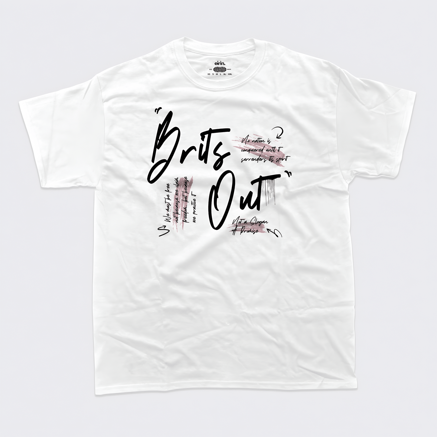 Eirin Apparel Unisex T-Shirt Unisex 'Brits Out' Irish Republican T-Shirt