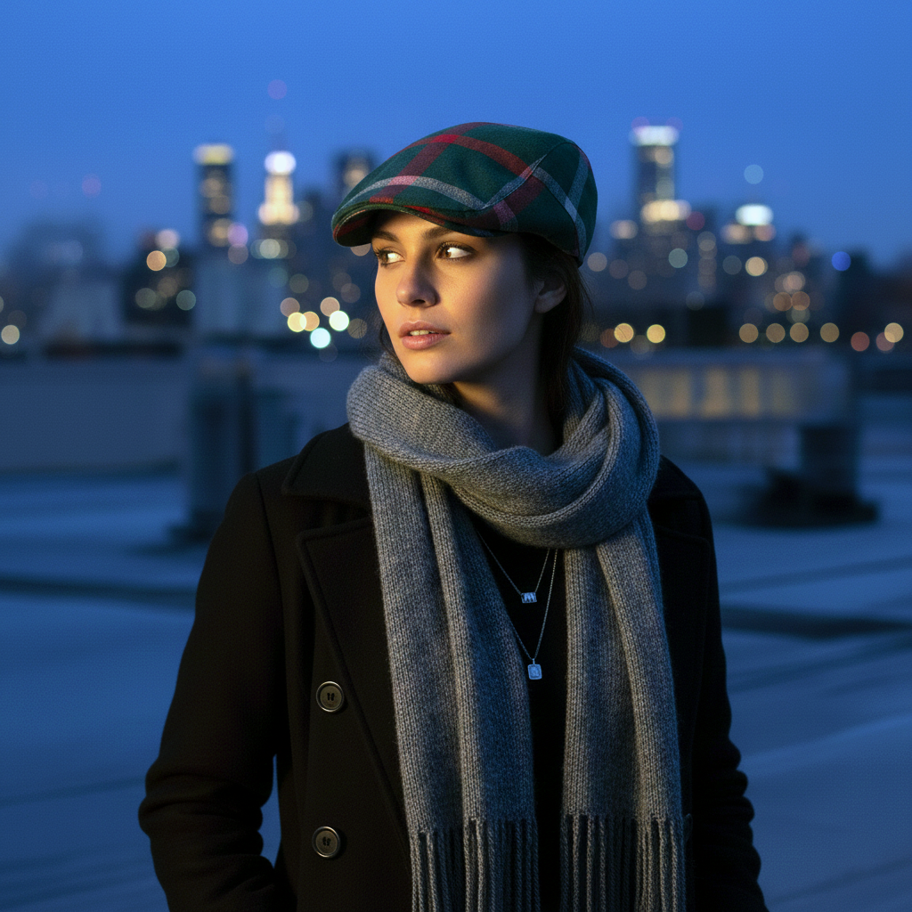 Eirin Apparel Women's Flat Cap Women's 'Laura Clay Collection' Celtic Flat Cap – Tara Glen Patchwork