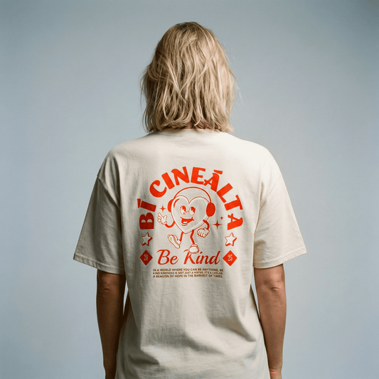 Eirin Apparel Women's T-Shirt 'Be Kind' Gaelic T-Shirt