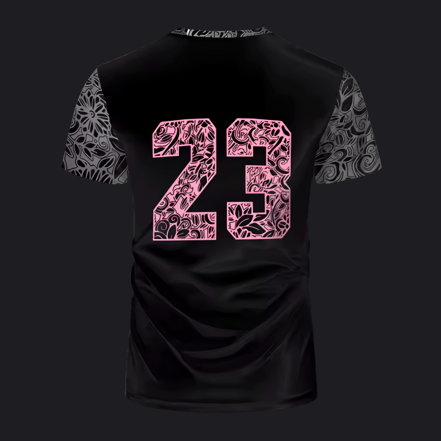 Eirin Apparel Women's T-Shirt Falasteen '23 – Women's Palestine Unity Jersey Midnight Bloom