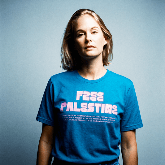 Eirin Apparel Women's T-Shirt 'Free Palestine' Pastel T-Shirt