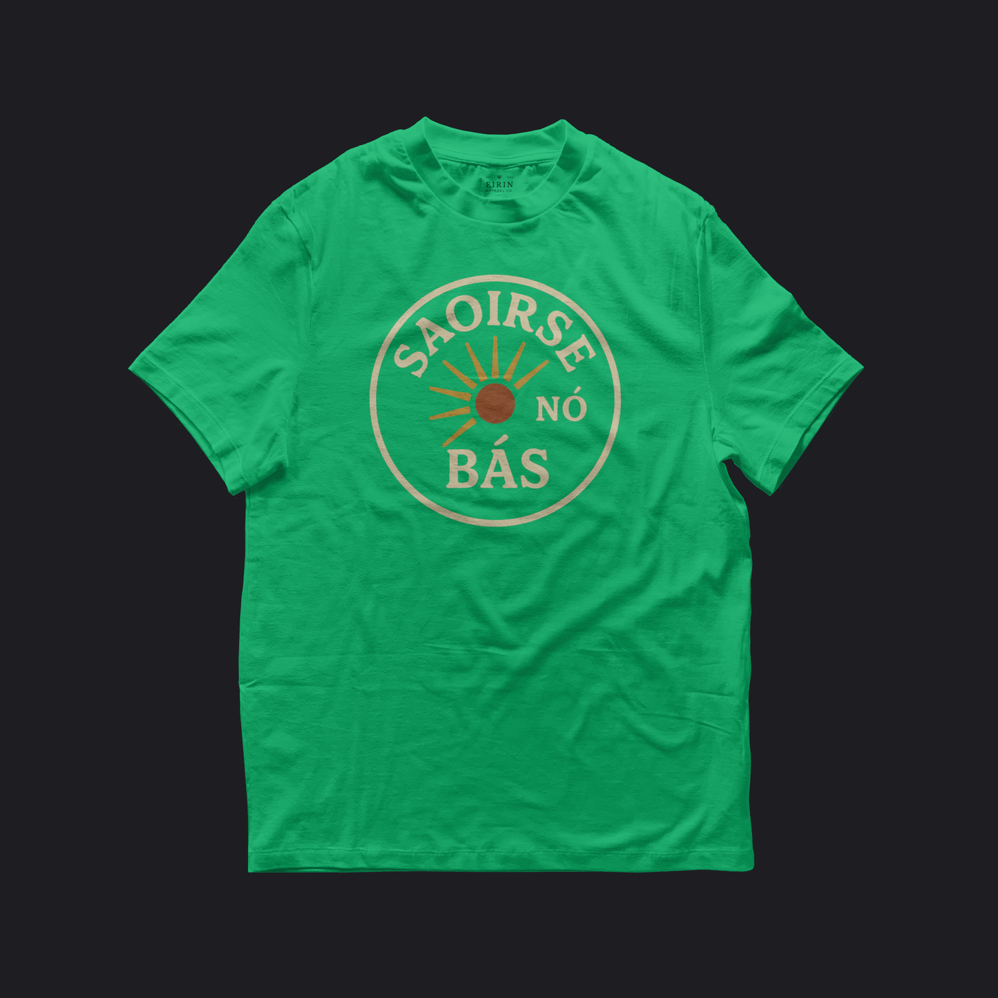 Eirin Apparel Women's T-Shirt Irish Green / S Women's 'Freedom Or Death' Gaelic T-Shirt