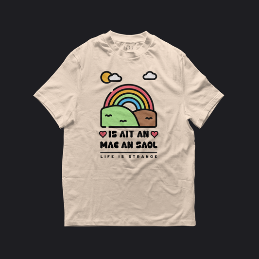 Eirin Apparel Women's T-Shirt Natural Cream / S Women's 'Life Is Strange' Gaelic T-Shirt