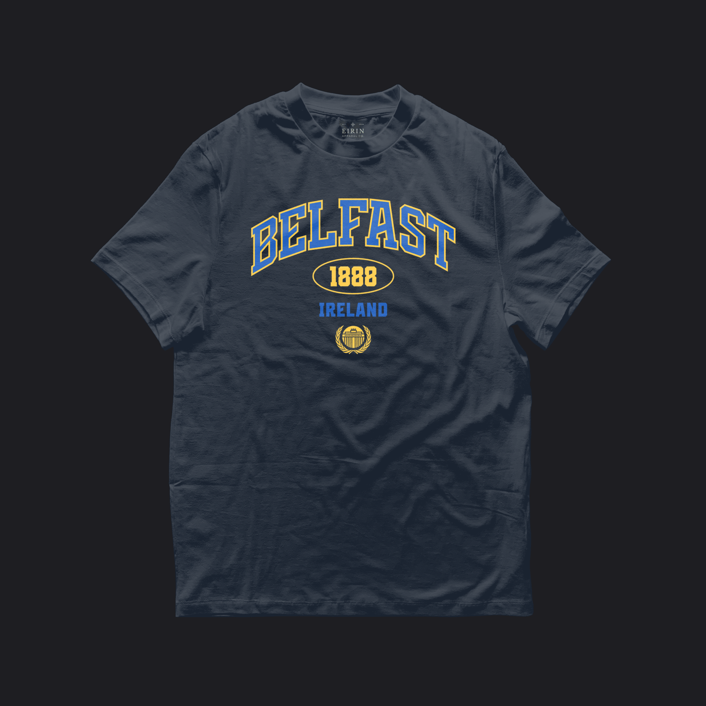 Eirin Apparel Women's T-Shirt Navy / S Women's Belfast 1888 T-Shirt