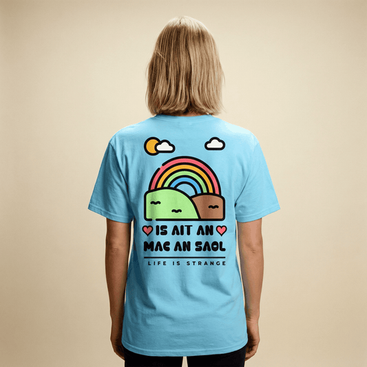 Eirin Apparel Women's T-Shirt Sky Blue / S 'Life Is Strange' Gaelic T-Shirt