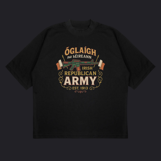 Eirin Apparel Women's T-Shirt Women's Óglaigh na hÉireann Est. 1919 Oversized T-Shirt