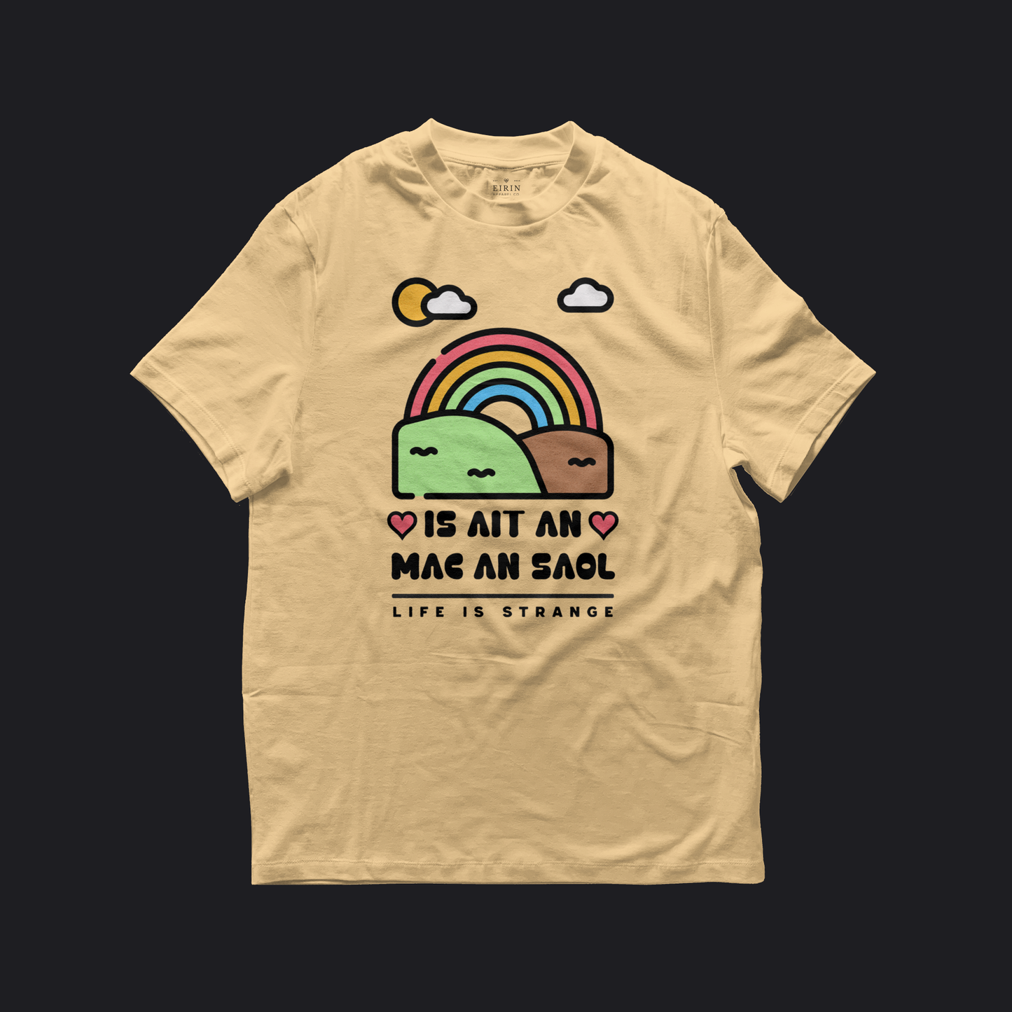 Eirin Apparel Women's T-Shirt Yellow Haze / S Women's 'Life Is Strange' Gaelic T-Shirt