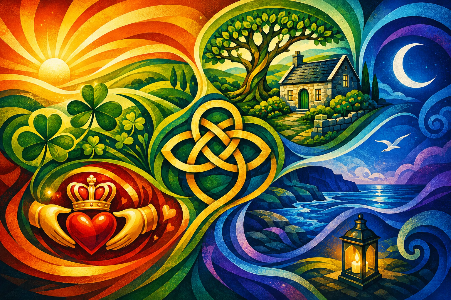 Irish Blessings for Luck, Love, a Good Life, a Peaceful Passing – and Everything In Between