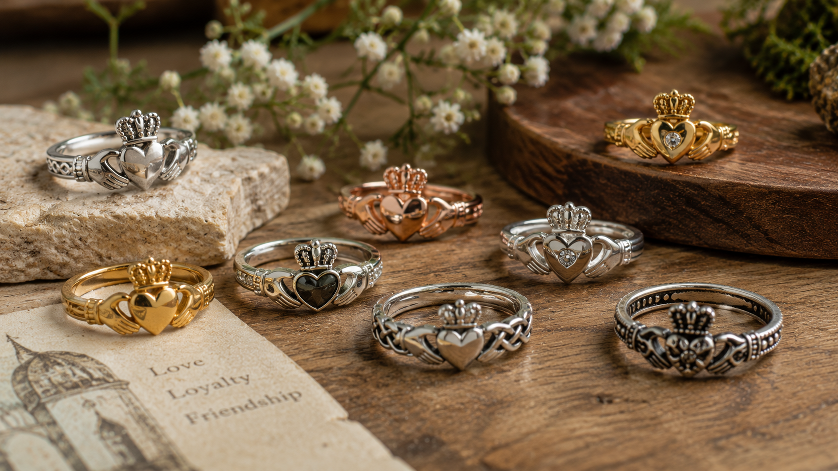 8 Best Claddagh Ring Styles to Wear Now