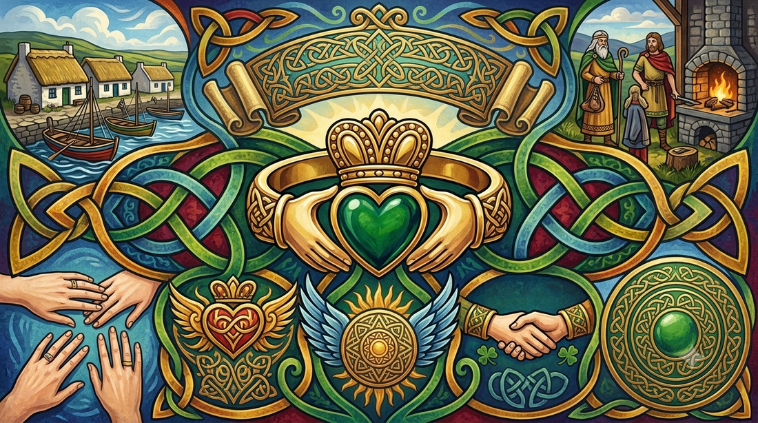 The Real Story Behind the Claddagh Ring (It’s Deeper Than You Think!)