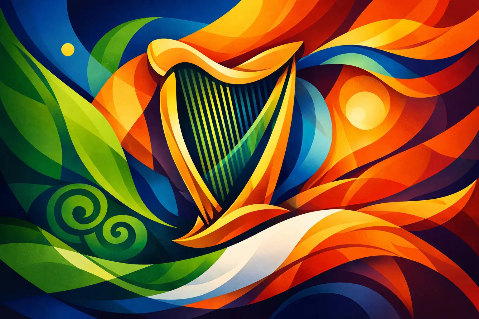 Irish Harp Symbol Style Guide for Modern Wear