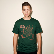 'Technical' Map Of Ireland T-Shirt