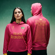 ‘1916 Proclamation’ Hoodie – Pink/Gold