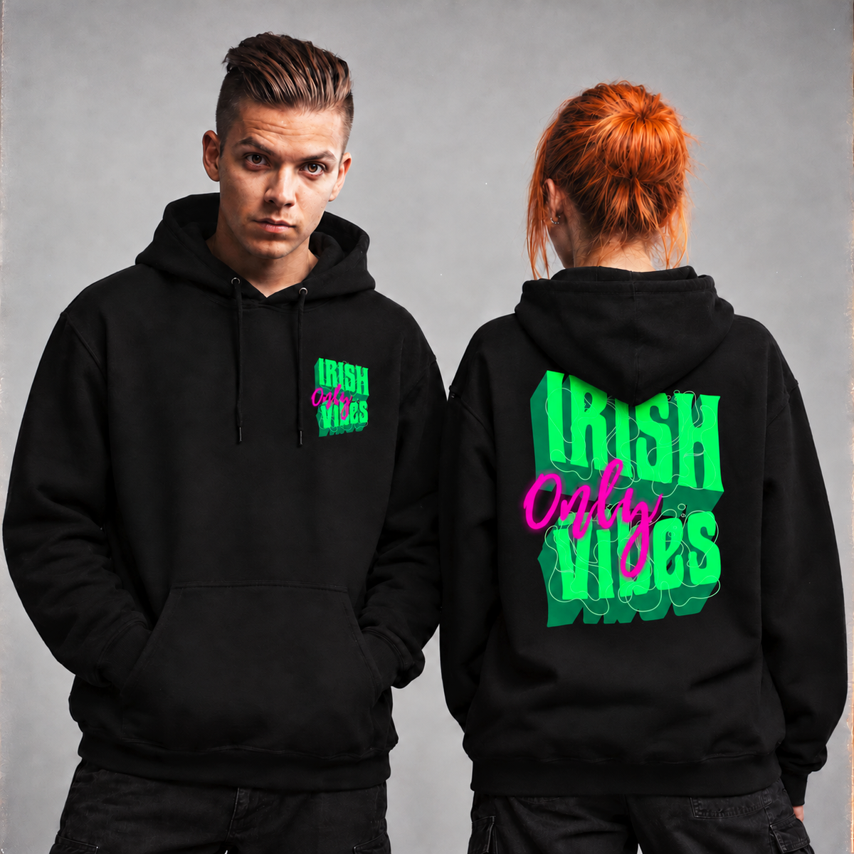 'Irish Vibes Only' Hoodie