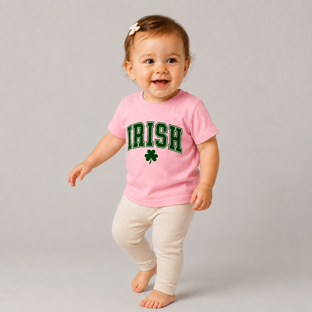 Eirin Apparel Baby T-Shirt Baby 'Varsity Irish' T-Shirt