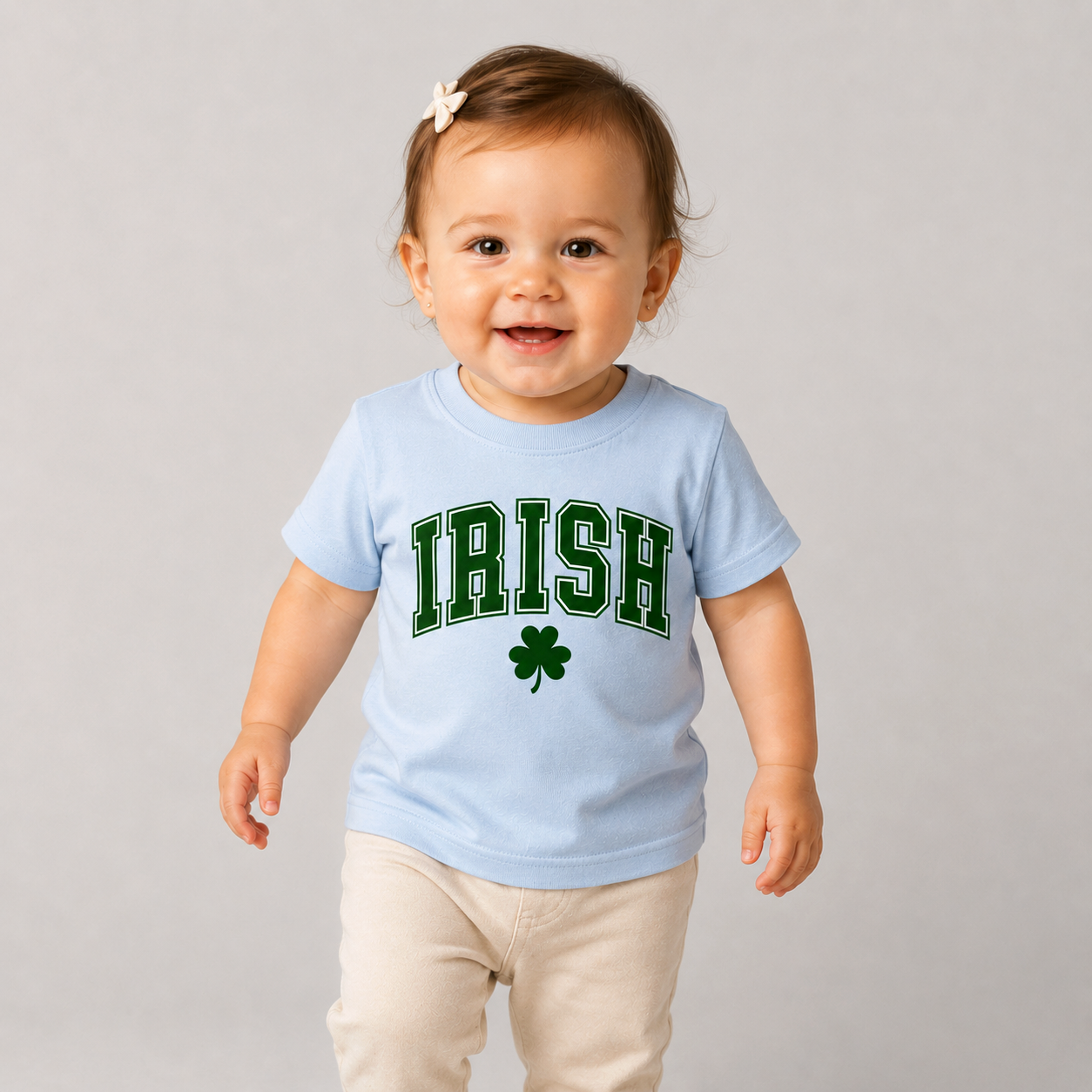 Eirin Apparel Baby T-Shirt Baby 'Varsity Irish' T-Shirt